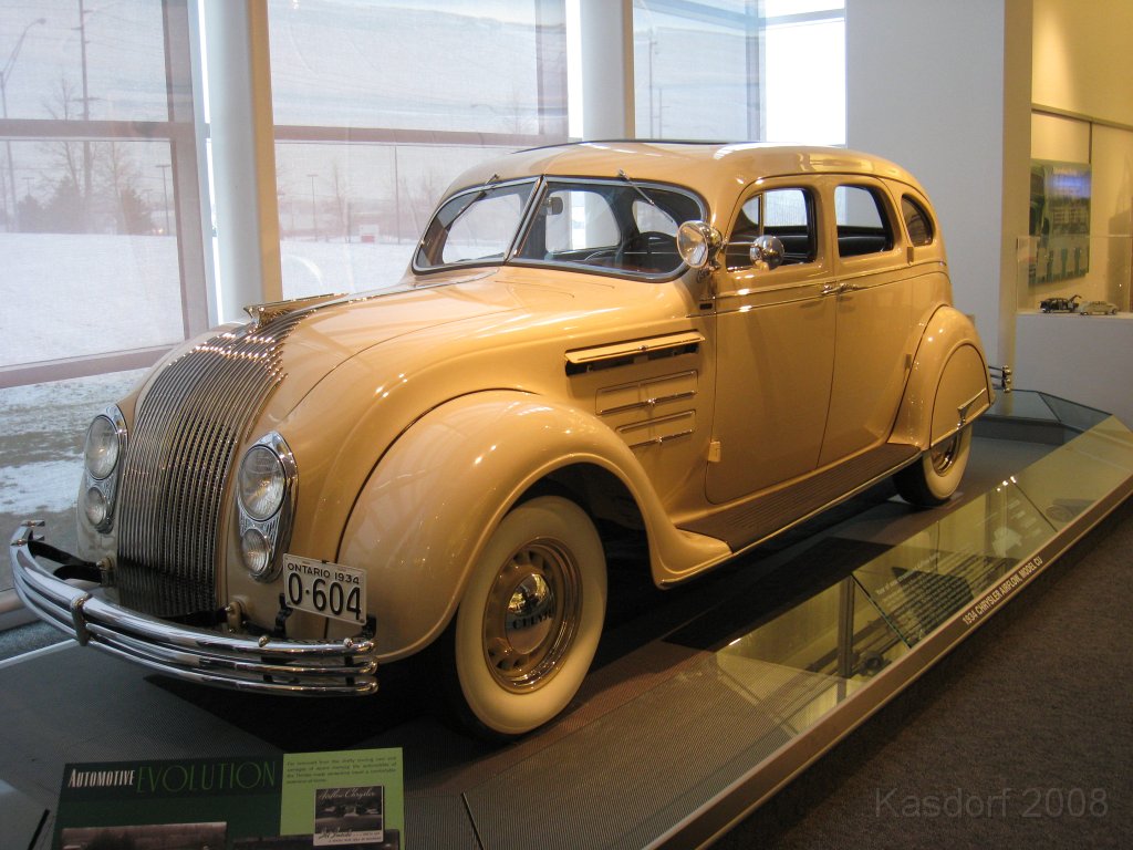 Chrysler Walter - Car Museum 2008 0165.jpg - A visit to the Walter P Chrysler museum located on the grounds of the sprawling Chrysler complex in Auburn Hills Michigan. A great collection of Chrysler brands through the years, AMC, Dodge, Willys, and others.